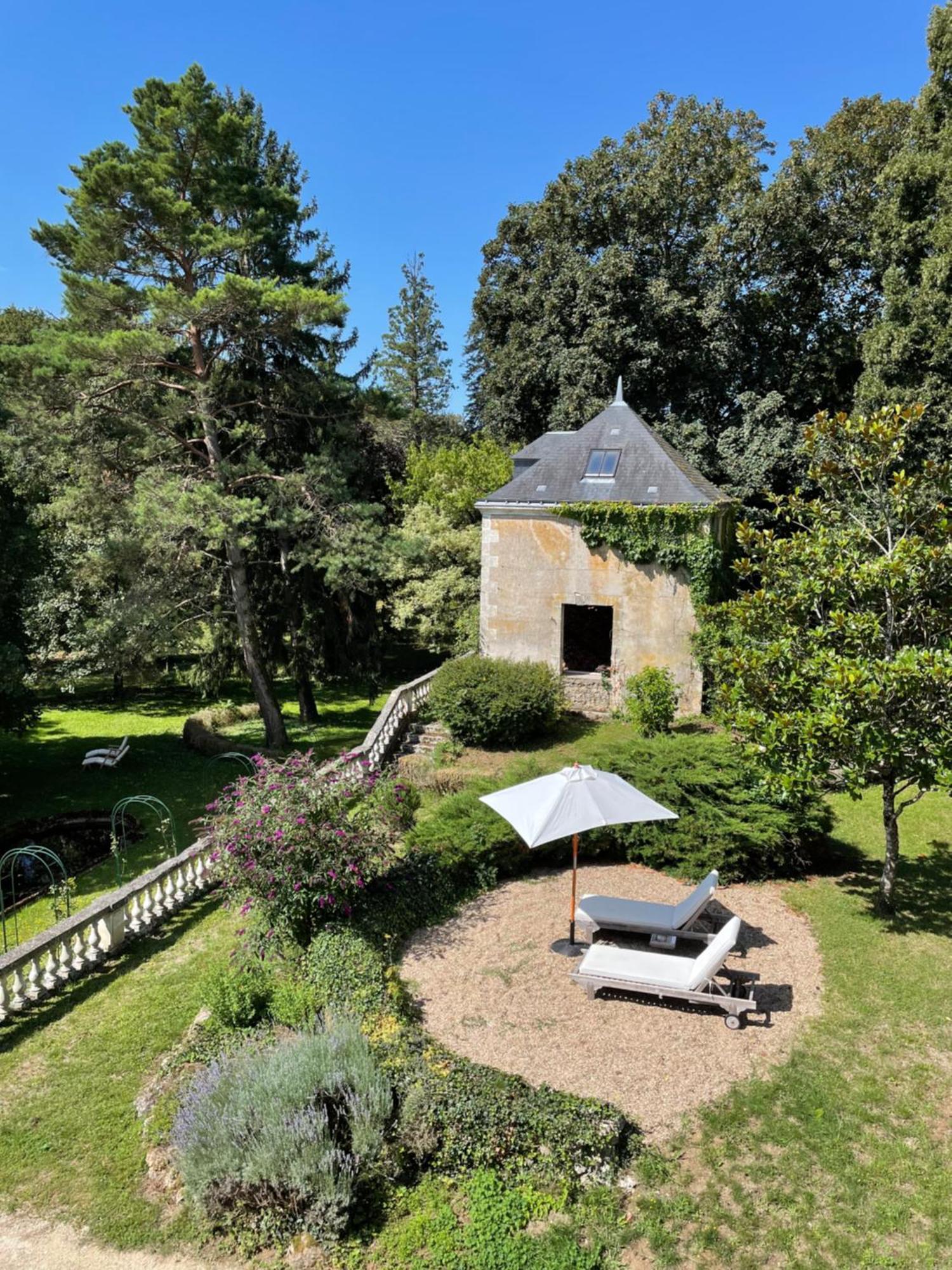 Chateau De La Huberdiere Nazelles-Negron Екстериор снимка